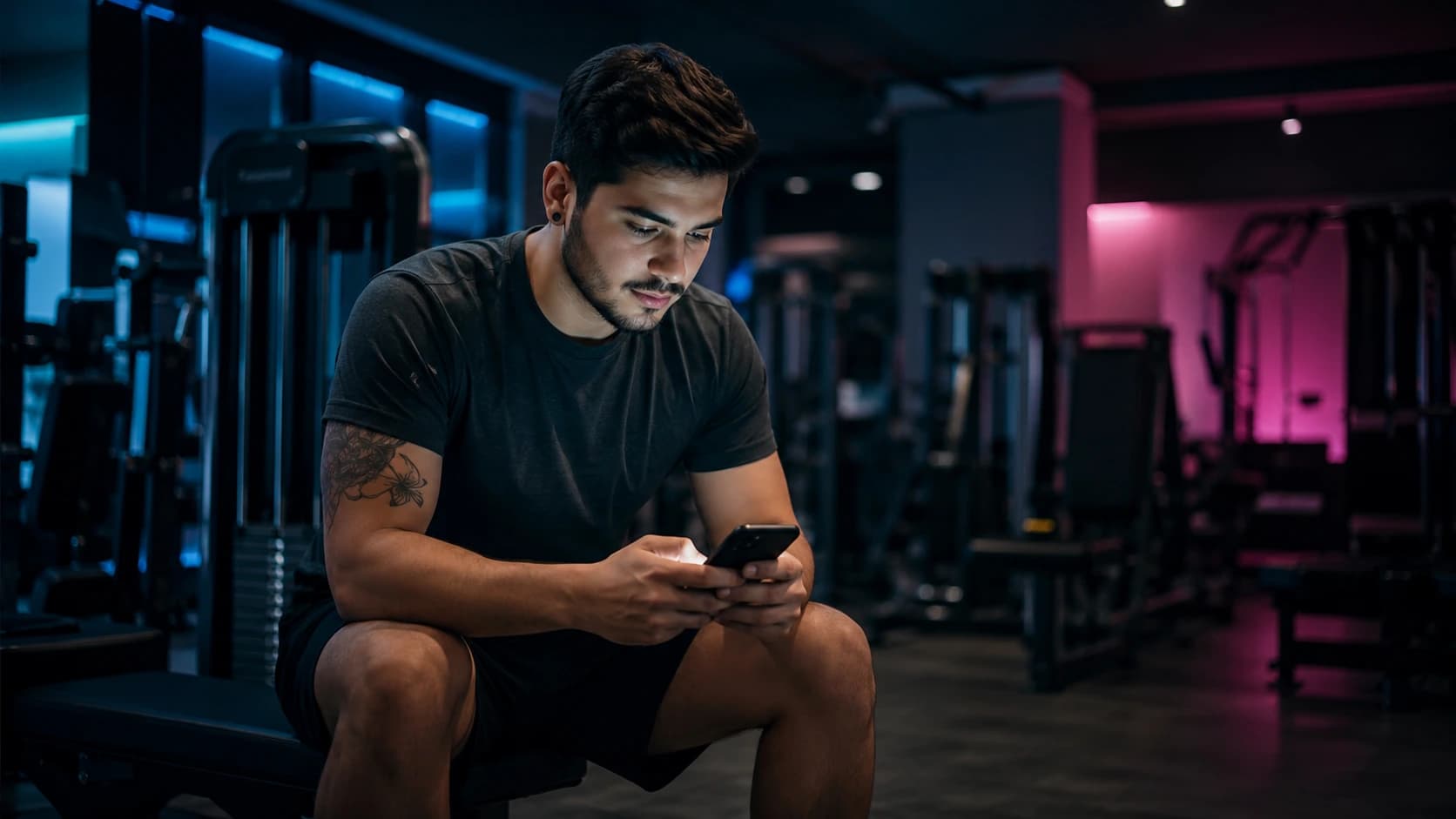Pessoa preenchendo a aplicação do Protocolo T no celular