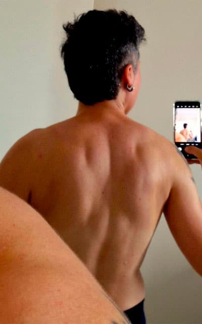 Depois do acompanhamento de Mazzu · 2 anos, 40+, treinando em casa e sem uso de testosterona