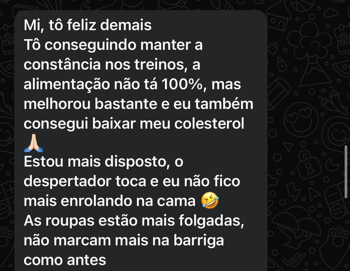 Depoimento 5 de alune do Protocolo T